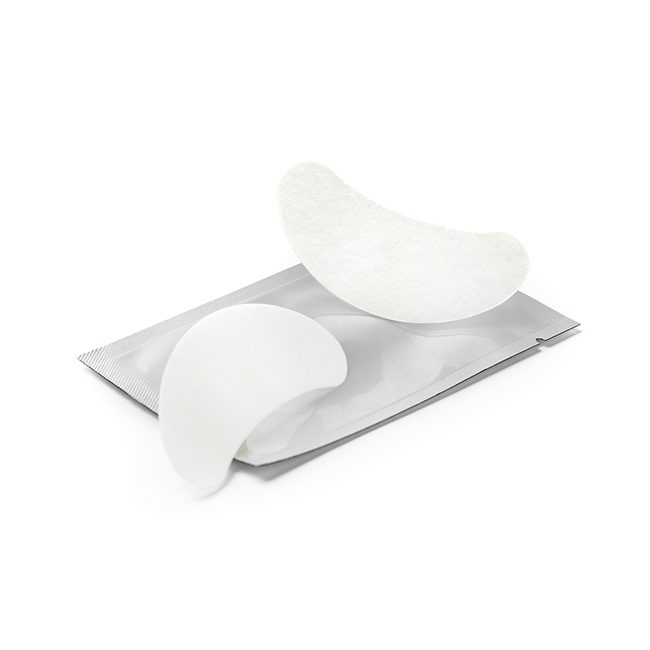 Parches para extensiones de pestañas