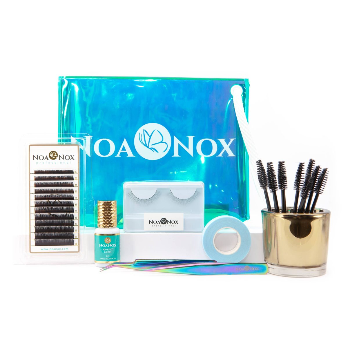 Kit básico pelo a pelo de extensiones de pestañas