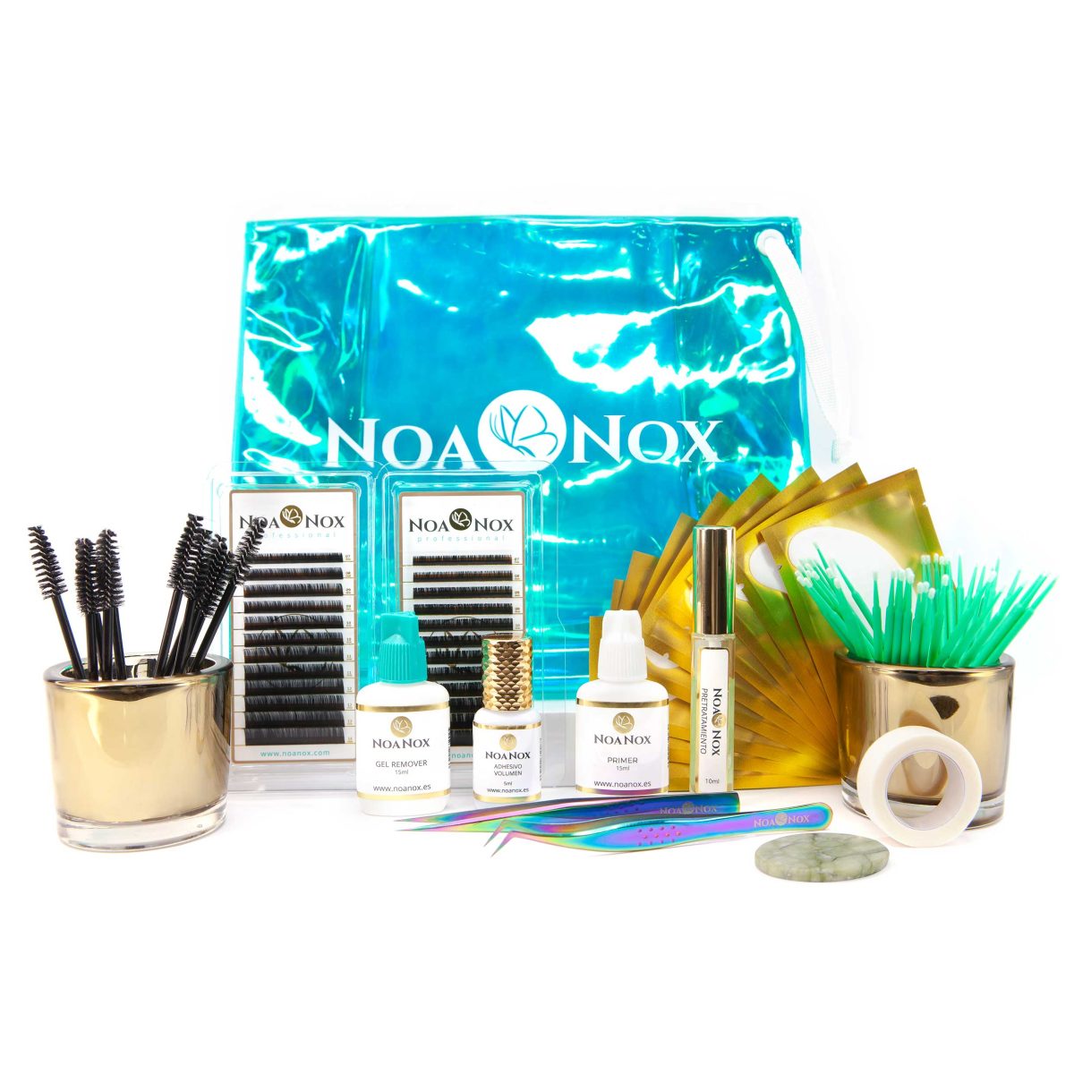 Kit completo volumen de extensiones de pestañas