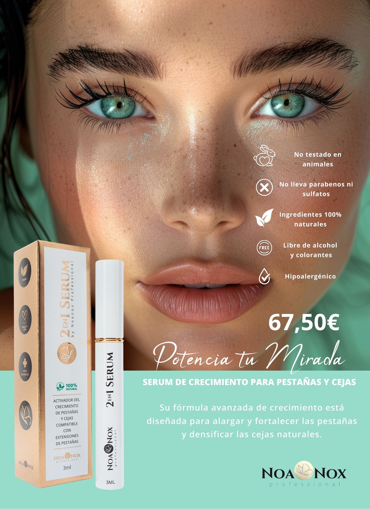 serum para el crecimiento de pestañas